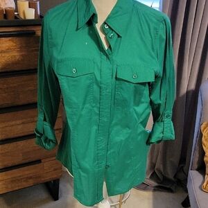 Michael Kors Vibrant Green Shirt